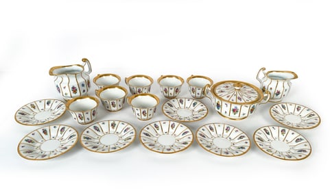 ROYAL COPENHAGEN HENRIETTE PORCELAIN GROUPING