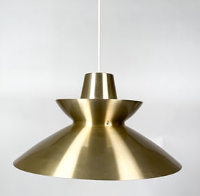 MID-CENTURY JORN UTZON STYLE DANISH PENDANT LIGHT