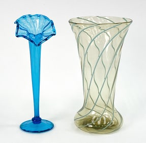 STEUBEN ART GLASS GROUPING EARLY 20TH C.