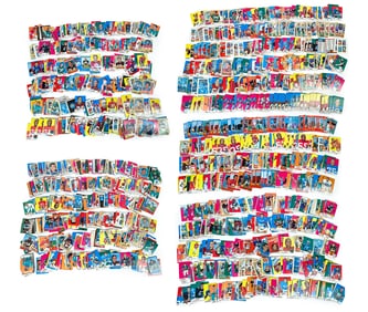 GROUPING OF 1960S FOOTBALL CARDS