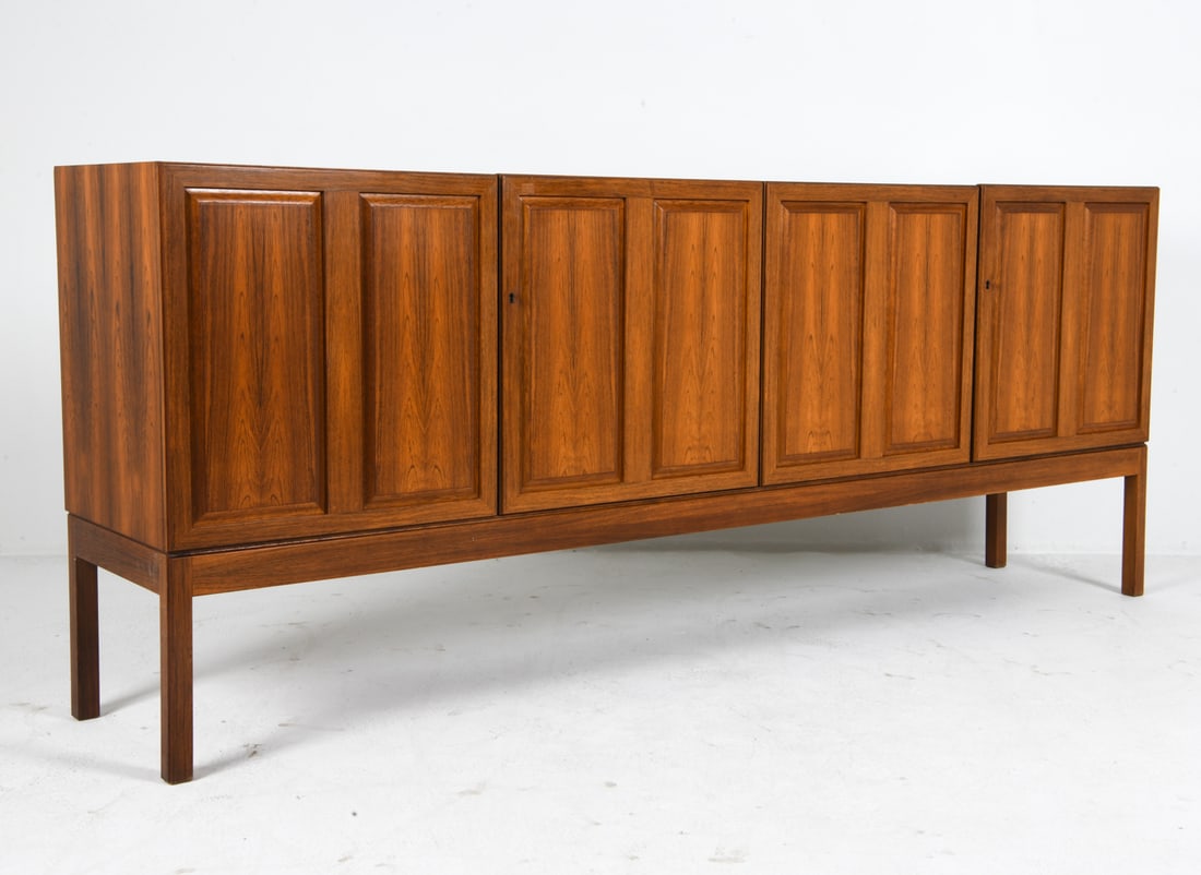 MANNER OF KARL EKSELIUS SWEDISH ROSEWOOD SIDEBOARD (1 of 11)