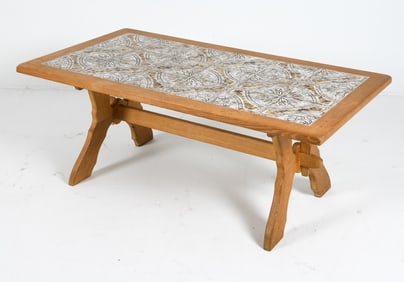 HENNING KJAERNULF STYLE DANISH OAK COFFEE TABLE