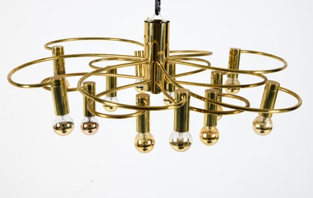 COSACK GERMAN BRASS CHANDELIER
