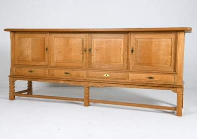 STILMOBLER DANISH OAK SIDEBOARD C. 1970S
