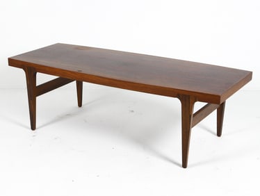 STYLE OF J. ANDERSEN ROSEWOOD COFFEE TABLE C.1960S