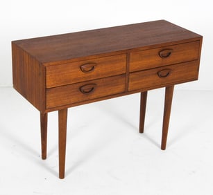 KAI KRISTIANSEN DANISH TEAK SIDE CHEST C. 1960S