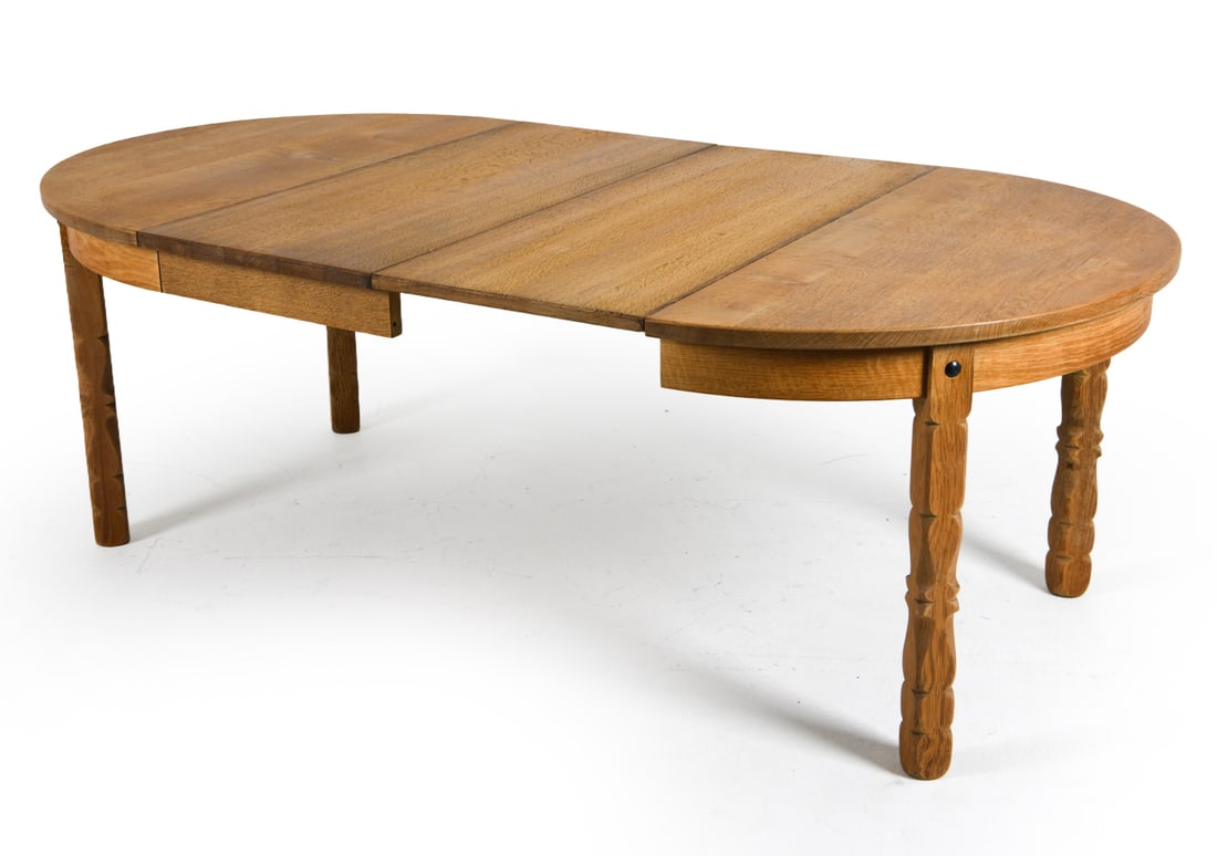 HENNING KJAERNULF STYLE DANISH OAK DINING TABLE (1 of 12)