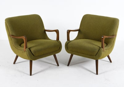 JEDRACHOWICZ & RACINOWSKI STYLE LOUNGE CHAIRS