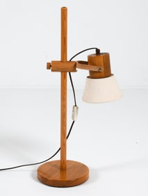 ATELJE LYKTAN SWEDISH PINE TABLE LAMP C. 1970S