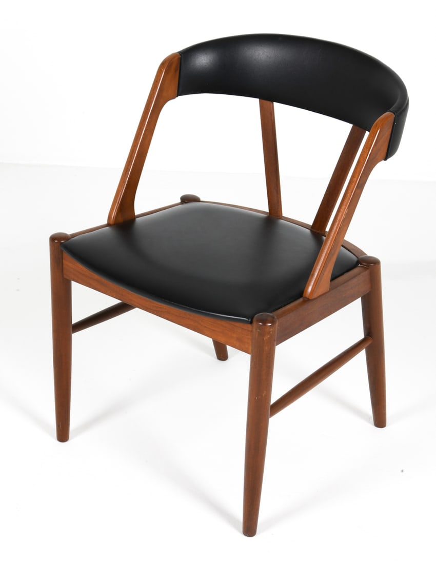 KAI KRISTIANSEN STYLE TEAK DINING CHAIR C. 1960S (1 of 10)