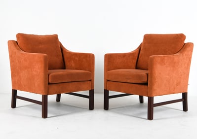 SVEND SKIPPER DANISH LOUNGE CHAIRS C. 1960S
