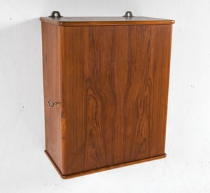 MID-CENTURY DANISH TEAK SMALL CABINET C. 1960S