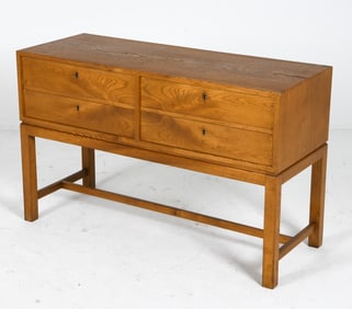 OLE HAGEN DANISH PINE LOW CHEST C. 1960S