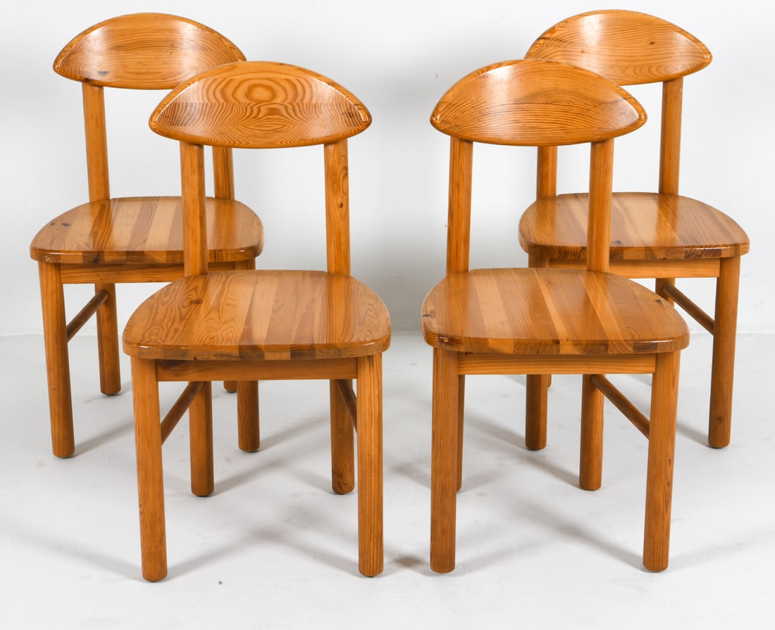 (4) ATTR. DAUMILLER DANISH PINE DINING CHAIRS (1 of 8)
