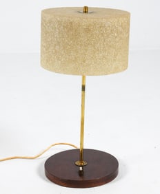 SCANDINAVIAN ACRYLIC SHADE TABLE LAMP C. 1970S