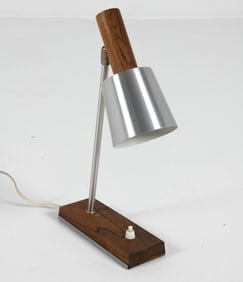LYFA 'SILVA' ROSEWOOD DESK LAMP C. 1960S