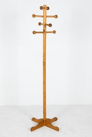 DANISH PINE COAT RACK C. 1970S