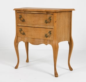 HENNING KJAERNULF STYLE OAK SIDE CHEST C. 1970S