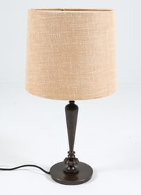 DANISH BRASS TABLE LAMP EARLY 20TH C.