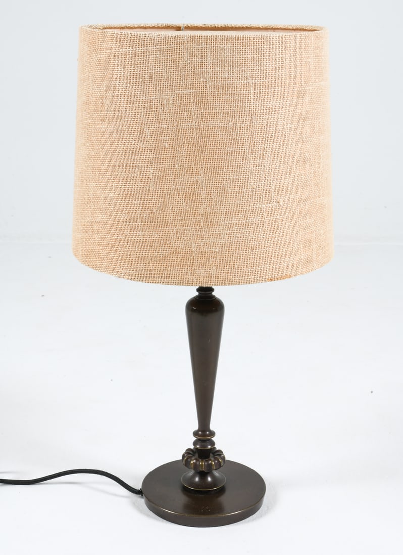 DANISH BRASS TABLE LAMP EARLY 20TH C. (1 of 9)