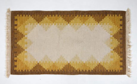 KILROY INDBO WOOL RUG C. 1970S