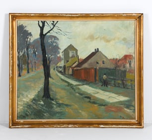 ATTR. ANDRE GISSON LANDSCAPE O/C