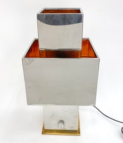 WILLY RIZZO M. "LOVE" ITALIAN TABLE LAMP C. 1965