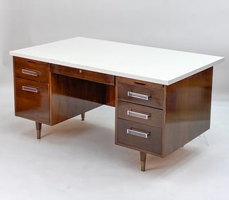 WALNUT EXECUTIVE DESK