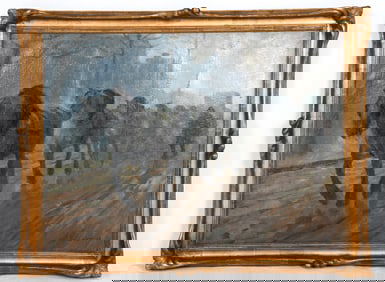 HENRI DE MARANDAT (FRENCH,1875-1914) 1908 O/C