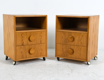 STYLE OF SVEN LARSSON SWEDISH PINE END TABLES