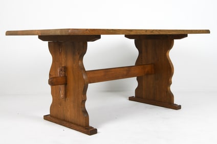 HENNING KJAERNULF STYLE OAK DINING TABLE