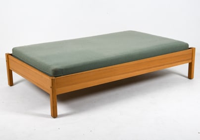 SWEDISH PINE & WOOL DAYBED C. 1970S