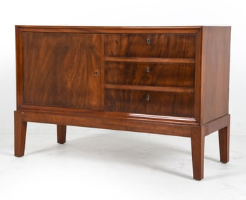 MID-CENTURY DANISH WALNUT CABINET C. 1960S