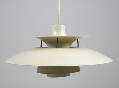 POUL HENNINGSEN PH5 DANISH PENDANT LIGHT C. 1970S