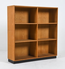 MANNER OF MOGENS KOCH OAK BOOKCASE C. 1960S