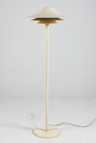 LYFA "ADINA" DANISH STEEL FLOOR LAMP C. 1960S