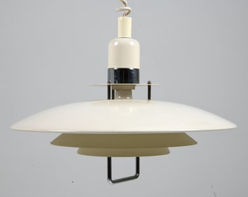 BELID PRIMUS "T214" STEEL PENDANT LIGHT C. 1970S