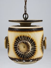 JETTE HELLEROE AXELLA CERAMIC PENDANT LIGHT 1970S