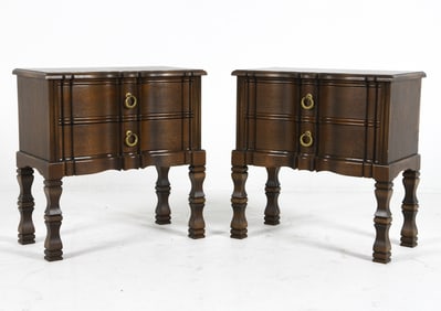 PAIR OF DANISH OAK SIDE CHESTS C. 1970S