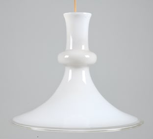 HOLMEGAARD "ETUDE" OPALINE GLASS PENDANT LIGHT