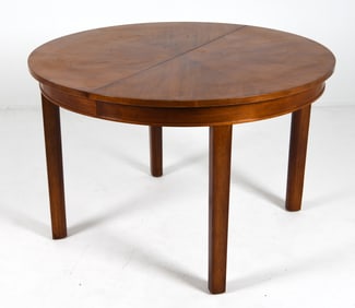 ATTR. NILS JOSSON MAHOGANY DINING TABLE C. 1970S