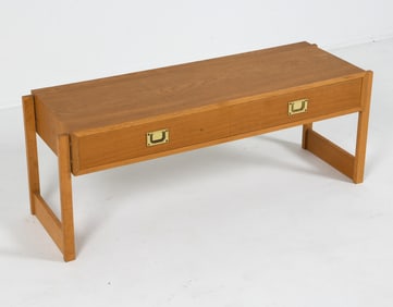 ARNE WAHL IVERSEN STYLE LOW CONSOLE CHEST C. 1950S