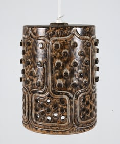 JETTE HELLEROE AXELLA CERAMIC PENDANT LIGHT 1970S