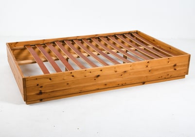DANISH PINE TWIN BED FRAME C. 1970S