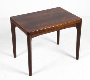 HENNING KJAERNULF DANISH ROSEWOOD SIDE TABLE 1960S