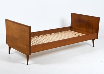 MANNER OF FDB MOBLER TEAK TWIN BED FRAME C. 1960S