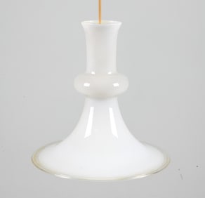 HOLMEGAARD ETUDE OPALINE GLASS PENDANT LIGHT