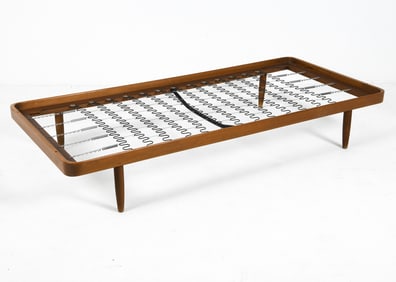 DANISH TEAK TWIN BED OR DAYBED FRAME C. 1960S