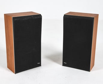 PAIR OF BANG & OLUFSEN BEOVOX S30 TEAK SPEAKERS