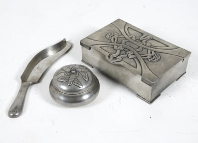 DANISH PEWTER GROUPING